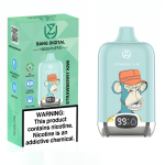 Strawberry Kiwi UZY Bang Digital 15000 Puffs Disposable Vape (20ml, 850mAh, USB-C)