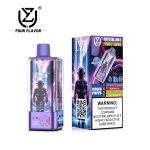 UZY Crystal 4-in-1 Disposable Vape 100000 Puffs (56ml) – Strawberry Watermelon, Blue Razz Ice, Blueberry Raspberry Cherry & Fizzy Cherry Ice