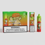 UZY Tornado 20000 Puffs Strawberry Kiwi Disposable Vape (28ml, 850mAh, Type‑C)