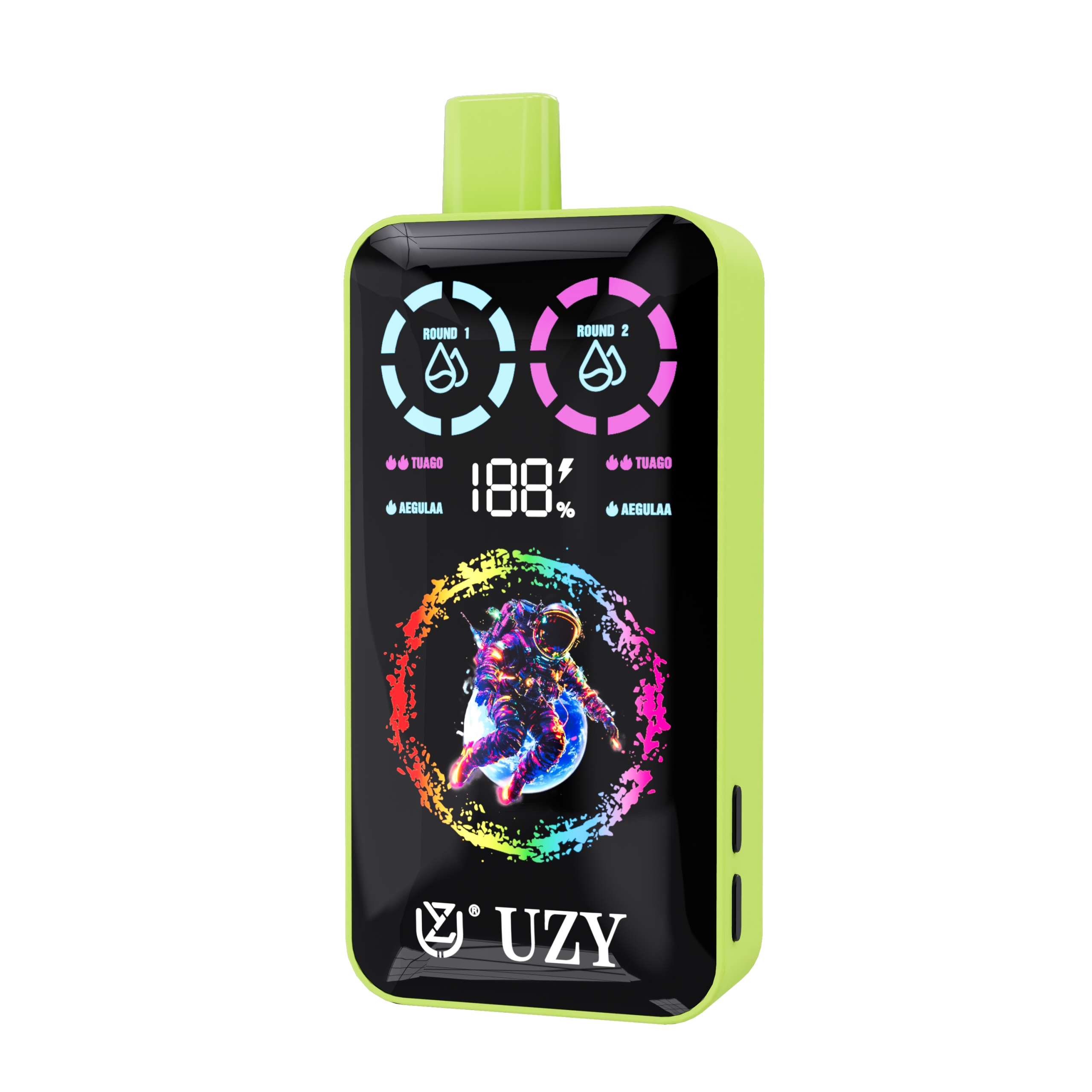 UZY Tornado 30000 Puffs Dual Flavor Disposable Vape – Mixed Berries & Double Apple Ice (40ml, 850mAh, Type‑C)