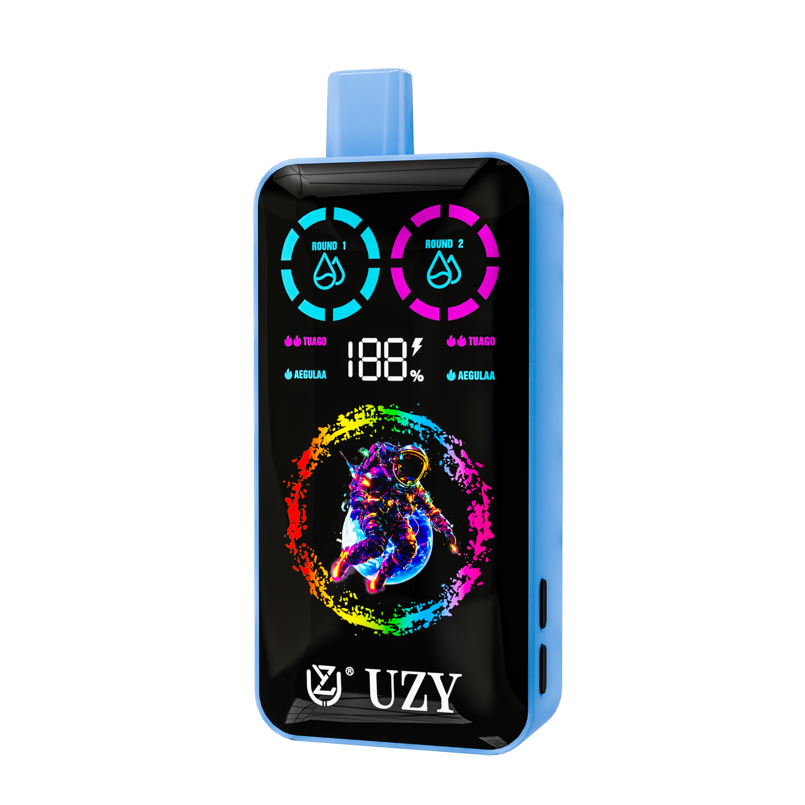 UZY Tornado 30000 Puffs Dual Flavor Disposable Vape – Watermelon Ice & Lemon Lime | 40ml, 850mAh, Type‑C, Display