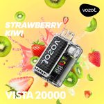 Vozol Vista 20K Puffs Strawberry Kiwi Crystal Disposable Vape | 24ml, 5% Nicotine, USB-C Rechargeable