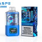 WASPE Crystal 20000 Puffs Blueberry Ice Disposable Vape (24ml, Dual Mesh, Type‑C Rechargeable)