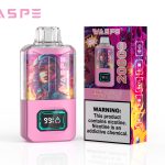 WASPE Crystal 20000 Puffs Kiwi Passion Fruit Guava Disposable Vape (24ml, Dual Mesh, Type‑C)