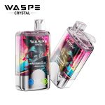 WASPE Crystal Double Flavors 40K Puffs Disposable Vape – Watermelon Ice & Lemon Lime (32ml, Rechargeable, Display)
