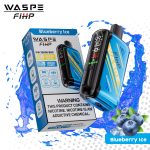 WASPE FW-30000 Blueberry Ice Disposable Vape (Up to 30000 Puffs) | Dual Mesh, LED Display, Adjustable Airflow