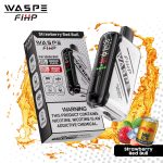 WASPE FW-30000 Strawberry Red Bull Disposable Vape (30,000 Puffs) | Dual Mesh, Adjustable Airflow, LED Display