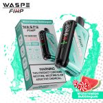 WASPE FW-30000 Puffs Disposable Vape – Watermelon Bubblegum, Dual Mesh, Adjustable Airflow