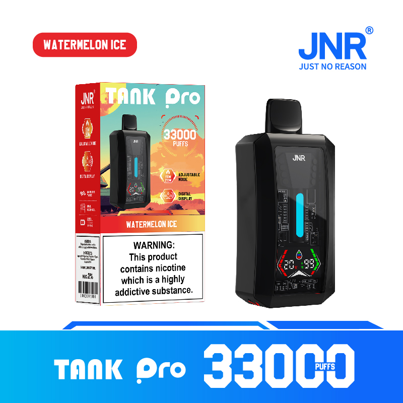 Watermelon lce-JNR TANK PRO 33000 Puffs