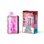 Vozol Rave 40000 Puffs Watermelon Ice Disposable Vape – 5% Nicotine, 270° Touchscreen, Adjustable Airflow