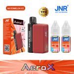 JNR Aero X Watermelon Ice Refillable Pod Vape (Up to 32000 Puffs) – 2% Nicotine, Adjustable Airflow