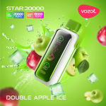 Vozol Star 20000 Puffs Double Apple Disposable Vape (24ml, 5% Nicotine, Dual Mesh, Display)