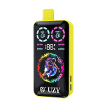 UZY Tornado 30000 Puffs Dual Flavor Disposable Vape – Peach Berry + Watermelon Mango Peach (40ml, 850mAh, Type‑C, Display)