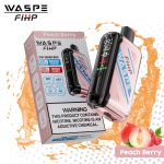 WASPE FW-30000 Peach Berry Disposable Vape (Up to 30,000 Puffs) | Dual Mesh, LED Display, Adjustable Airflow
