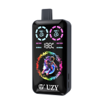 UZY Tornado 30000 Puffs Dual Flavor Disposable Vape (Red Bull Ice & Strawberry Mango) | 40ml, 850mAh, Type‑C, Display